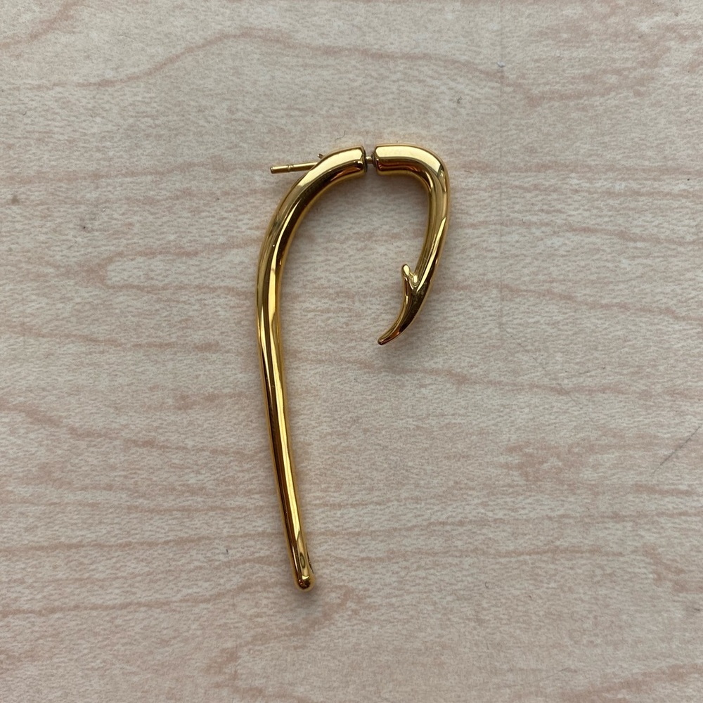 Studio Cult Fish Hook Earring Gold